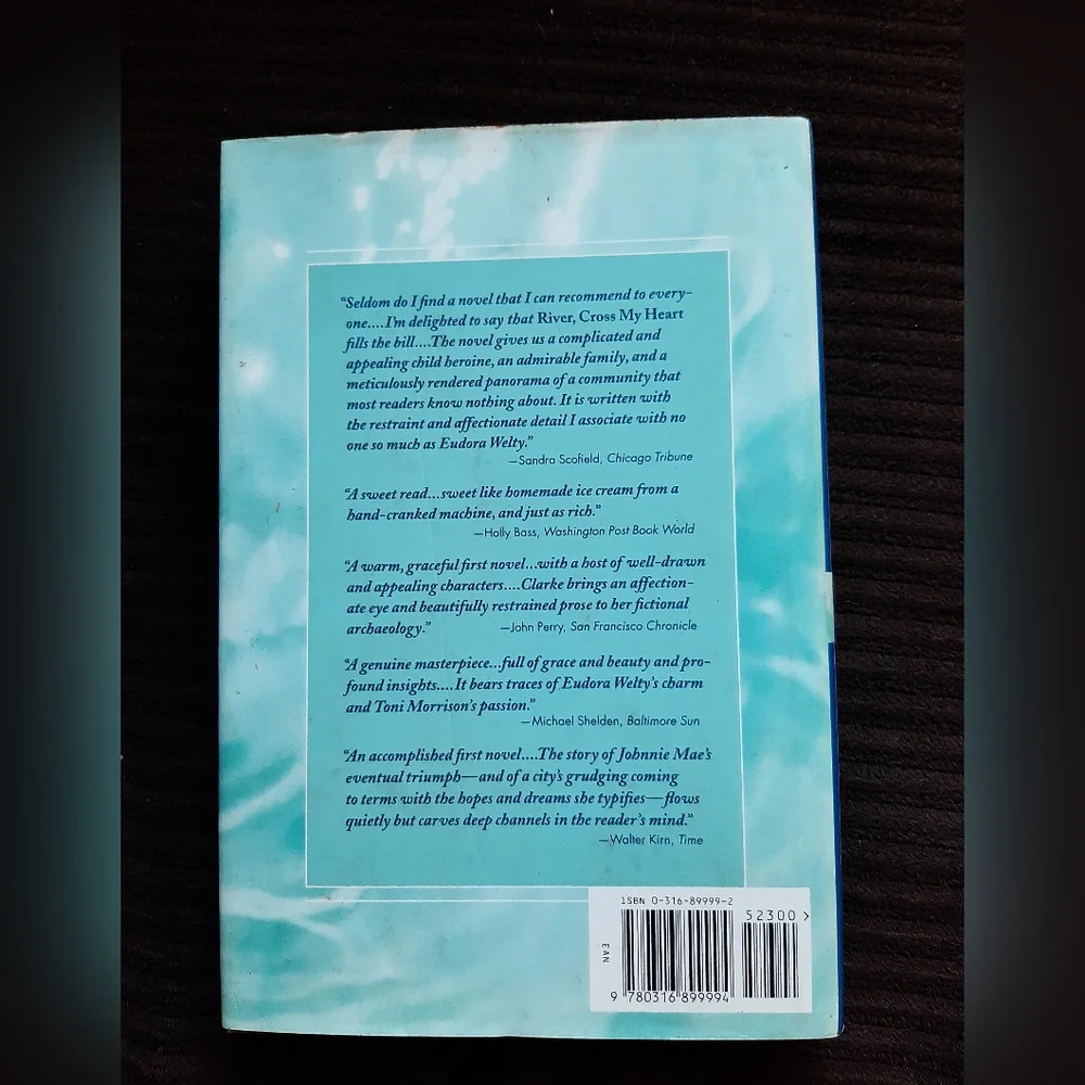 River, Cross My Heart by Breena Clarke Hardcover book